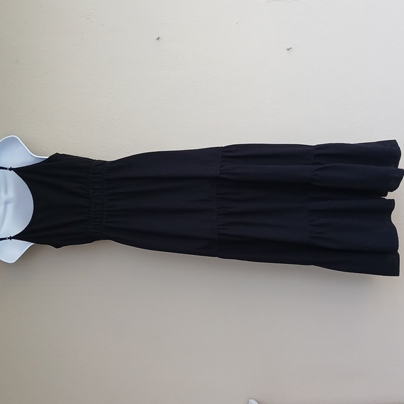 Joie Black Linen Maxi Dress Small - Picture 5 of 7